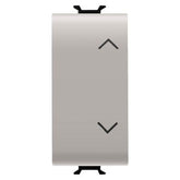 Corus - Shutter Button 1 Module Matte/Satin Beige